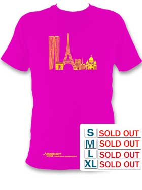 paris Vibrant T Shirt